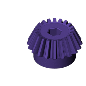 Metric Miter Gear (Diameter 30mm) - 45 Degree