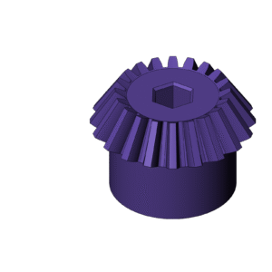 Metric Miter Gear (Diameter 30mm) - 60 Degree