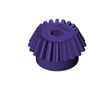 Metric Miter Gear (Diameter 50mm) - 45 Degree