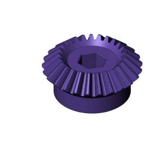 Metric Miter Gear (Diameter 50mm) - 90 Degree