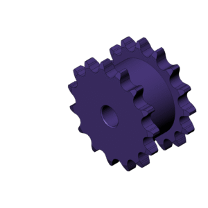 Imperial - ANSI 40 Double Roller Sprocket