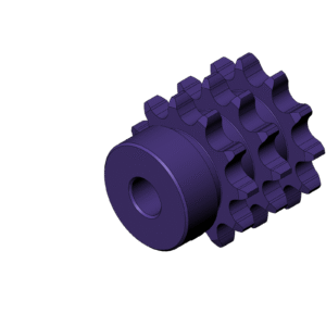 Imperial - ANSI 40 Triple Roller Sprocket