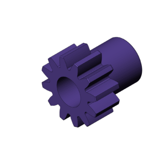 Metric Round Gear (Diameter 6mm)