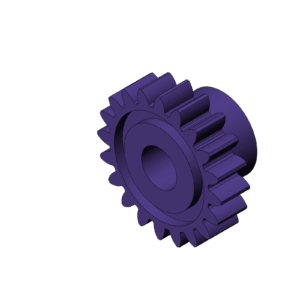 Metric Round Gear (Diameter 16mm)