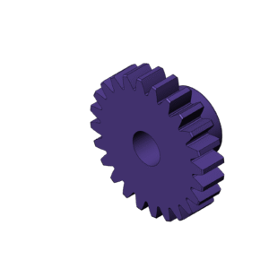 Metric Round Gear (Diameter 19.2mm)