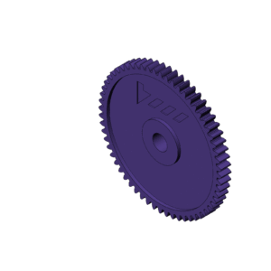 Metric Round Gear (Diameter 48mm)