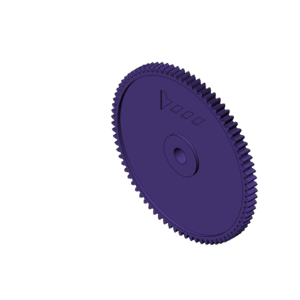 Metric Round Gear (Diameter 64mm)