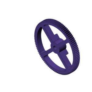 Metric Round Gear with Cut Out (Diameter 150mm)
