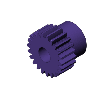 Metric Round Gear (Diameter 22mm)