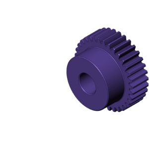 Metric Round Gear (Diameter 34mm)