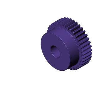 Metric Round Gear (Diameter 38mm)