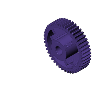 Metric Round Gear with Cut Out (Diameter 88mm)