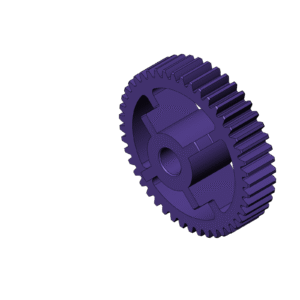 Metric Round Gear with Cut Out (Diameter 90mm)