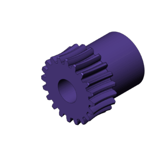 Metric Worm Gear (Diameter 10mm)