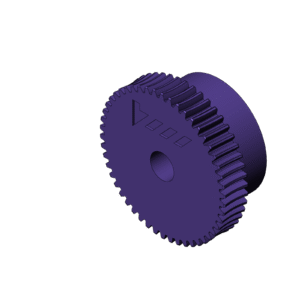 Metric Worm Gear (Diameter 25mm)