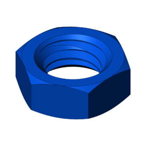 Imperial 3/8"  Thin Profile Hex Nut