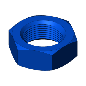 Imperial 1 3/8"  Thin Profile Hex Nut